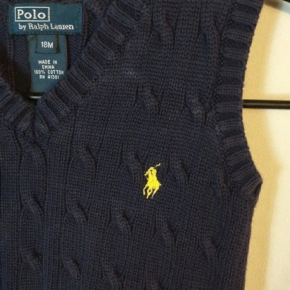 Polo Ralph Lauren Boys Sweater Vest